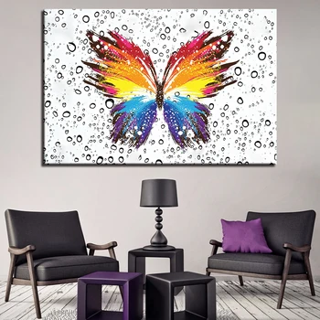 

1 Pcs Abstract Butterfly Pattern Wall Art Poster Picture HD Printed Home Decor Canvas Painting Quadro Decorativo