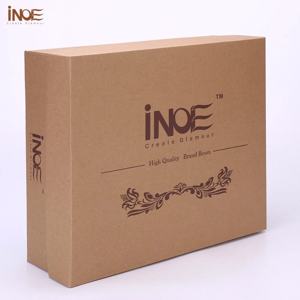 

INOE snow boots boxes & handbags packets shipping cost link brand name Packing bag carrier bag high quality winter shoes boxes