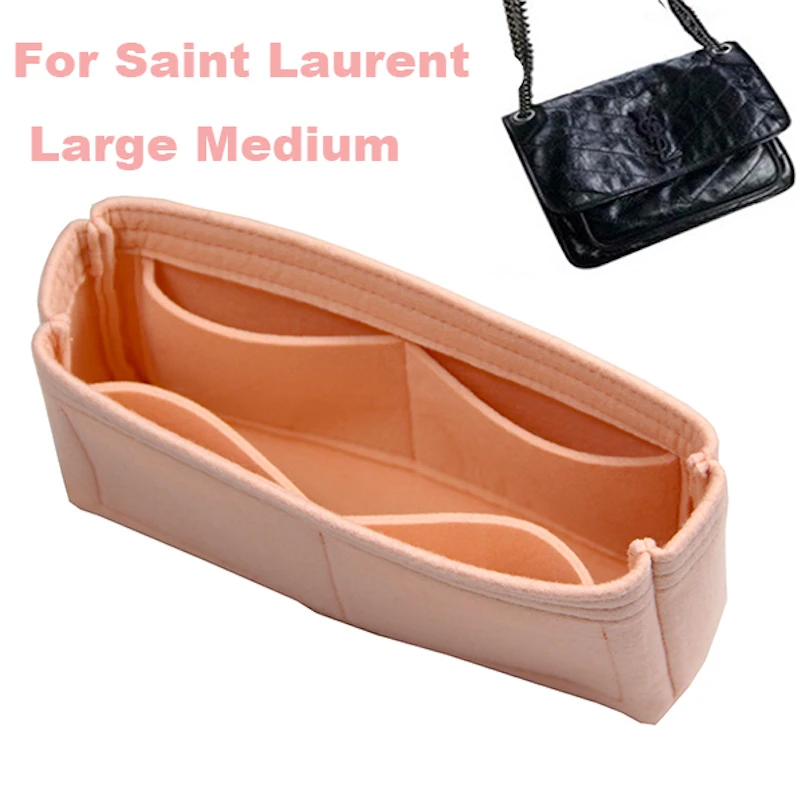 

For Saint Laurent Shopping Tote Large Medium Bag Insert Organizer - Factory customization 3MM Premium Felt (Handmade/20 Colors)