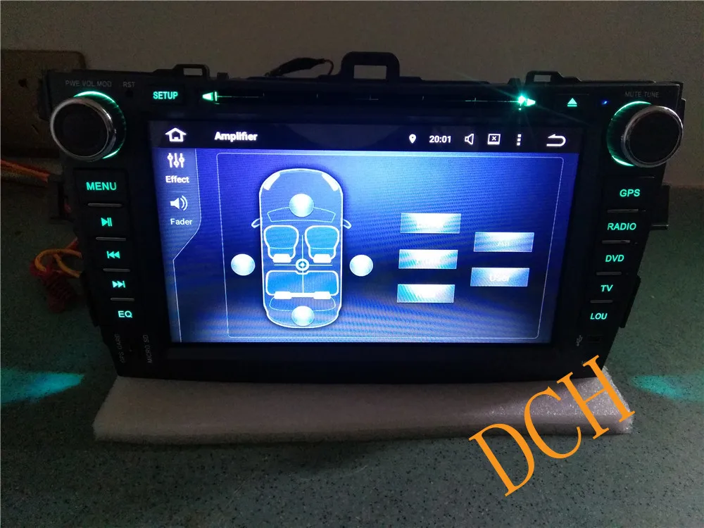 Clearance 8" 2 Din Octa Core 4GB RAM 32GB Android 8.0 7.1 6.0 Car DVD GPS For Toyota Corolla 2007 2008 2009 2010 2011 6