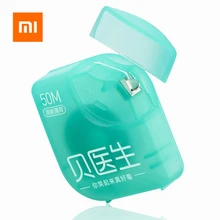 Горячая Быстрая Xiaomi Doctor B зубная нить мятный вкус 50 м зубная нить Стик чистый уход за полостью рта для xiaom умный дом