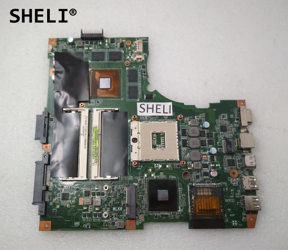 SHELI для ноутбука ASUS U41S U41SV материнская плата с GT540M HM65 2G DDR3