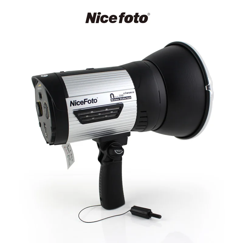 NiceFoto nflash 300 Вт 2 4G Беспроводная GN68 HSS 1/8000S студийная вспышка высокая скорость lite