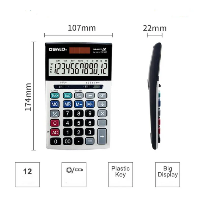 جديد المحاسبة المالية معدل ضريبة حاسبة 12 الشاشة الكبيرة عرض الطاقة الشمسية حاسبة ل مكتب المدرسة جديد المحاسبة المالية معدل ضريبة حاسبة 12 الشاشة الكبيرة عرض الطاقة الشمسية حاسبة ل مكتب المدرسة