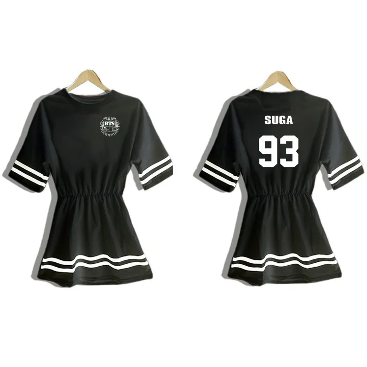 Kpop Bts Bulletproof Youth Club Around 15 Chun Xia Short Sleeved Dress In Same Clothes Dresse Clothes Buyerdress Clothes For Men Aliexpress