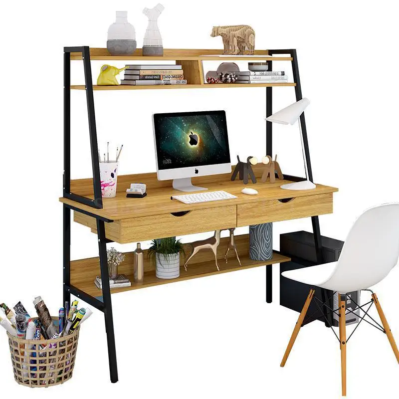 

Computerized Desktop Desk Simple Modern Home Desk Simple Shelf Desk Combination Desk Desk Desk Desk
