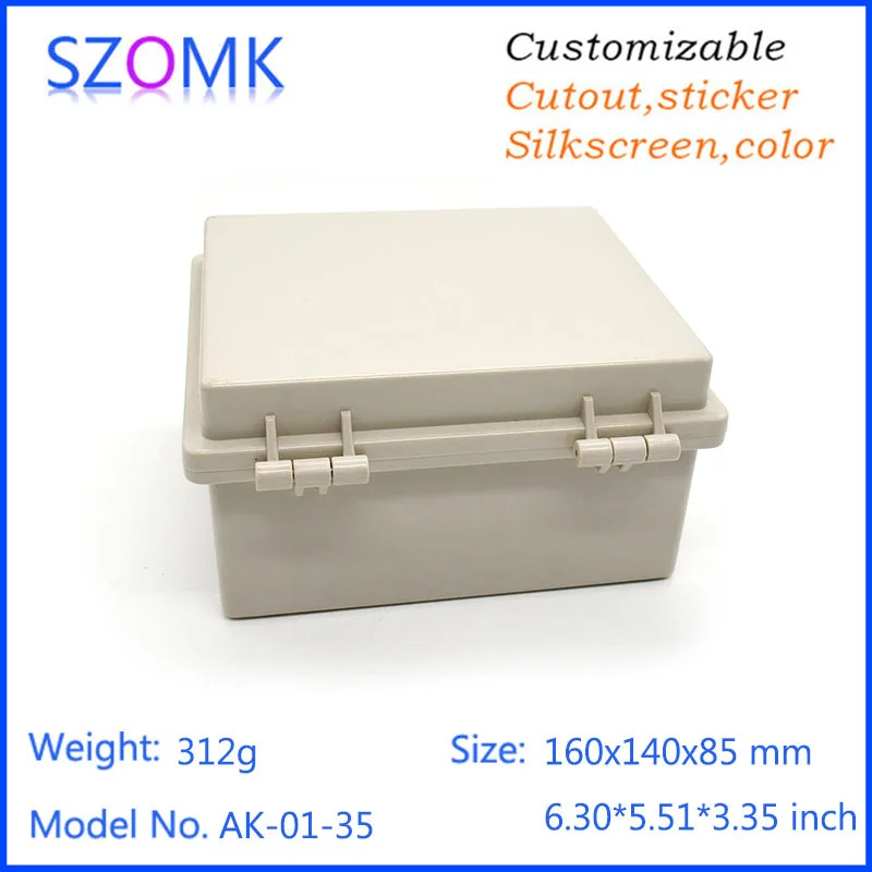outdoor plastic waterproof electrical enclosure plastic hinge box szomk instrument enclosure junction housing (4).jpg