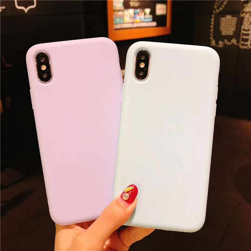 Чехол для телефона Kerzzil карамельного цвета из ТПУ iPhone X 10 чехлы 7 8 6 6s Plus