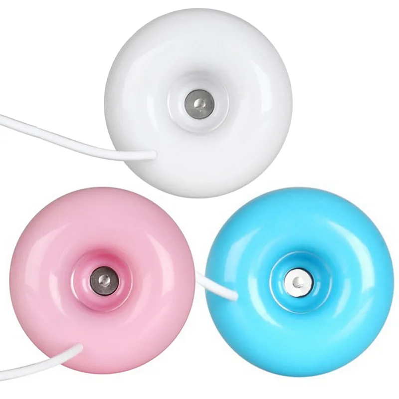 Mini USB Air Humidifier Donuts Purifier Aroma Diffuser Steam For Office Home