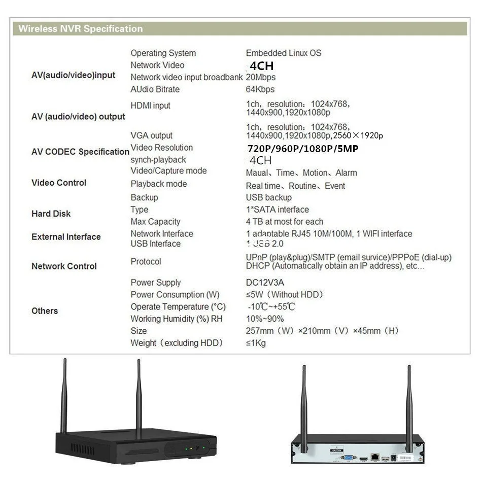 Система видеонаблюдения 4 канала 5 МП Wi Fi|Система наблюдения| |