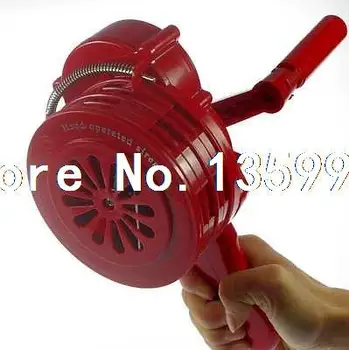 

Handle crank emergency alarm siren Sound decible 110db ABS Material