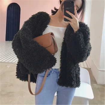 

RUGOD Fashion O-Neck Women Cardigans Long Sleeve Casual Women Sweater Solid Korean Style Knitted Women Tops pull femme hiver