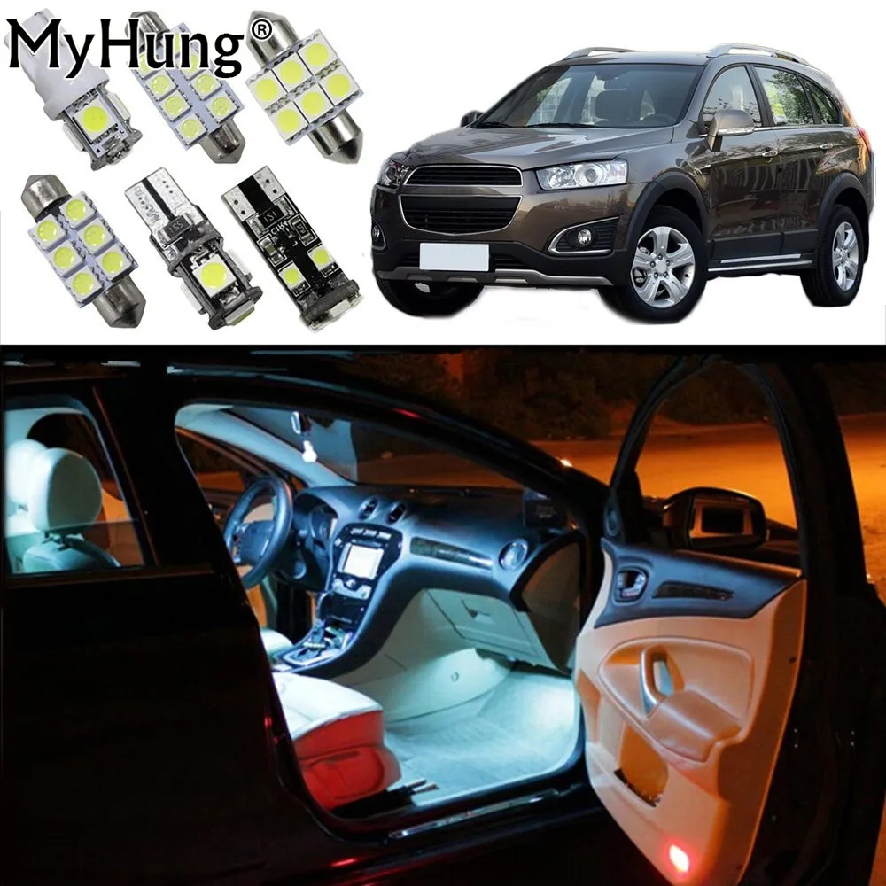 Автомобильный светодиодный светильник для Chevrolet Captiva VOLT Cruze Malibu Сменные лампы