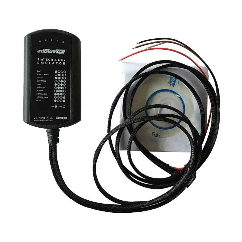 

3pcs/lot NEWEST Adblue 9 in 1 Adblue emulator 9 in 1 for bus, heavy duty trucks with EURO 4 and 5 Exhaust Emission Rates