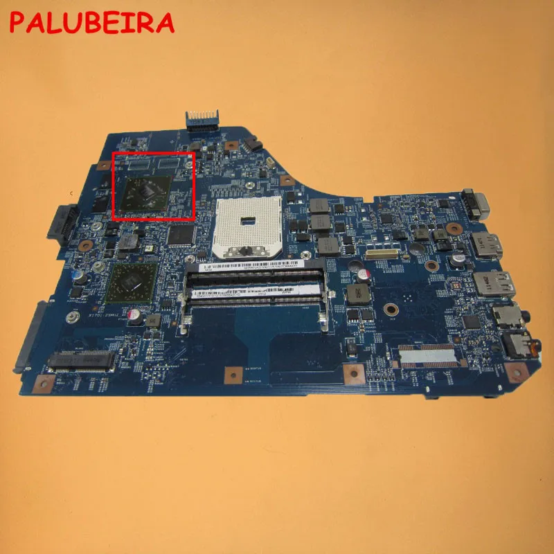 

PALUBEIRA For ACER aspire 5560 5560G Laptop motherboard 48.4M702.01M MB.RNX01001 JE50 SB MB Socket fs1 DDR3 ATI HD 6470M