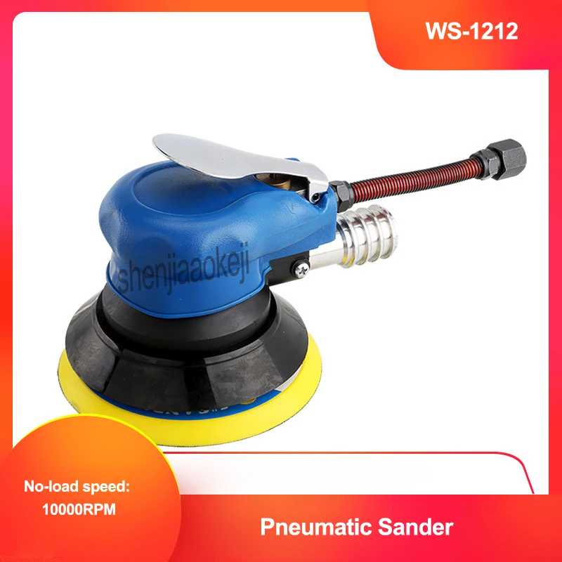 5" / 125mm Pneumatic Sander WS-1212 Polished Grinding Machine 5-inch polishing machine Air Sanding Hand Tools | Инструменты