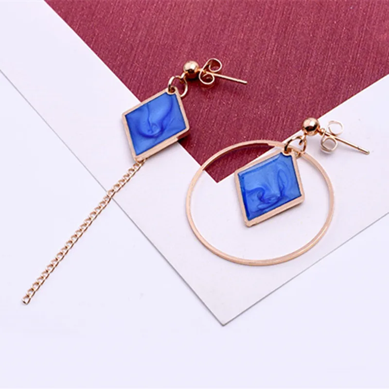 

2019 New Fashion Women's Earrings Irregular Geometric Circle Shaped Women's Earrings Party Jewelry Wholesale