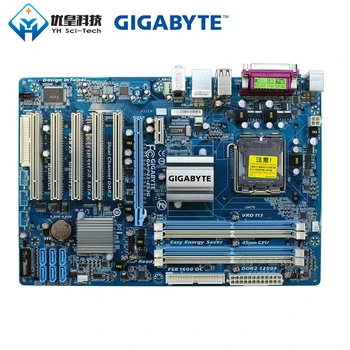 

Gigabyte GA-P43-ES3G Intel P43 Original Used Desktop Motherboard LGA 775 Core 2 Extreme Quad Duo DDR2 16G SATA2 USB2.0 ATX