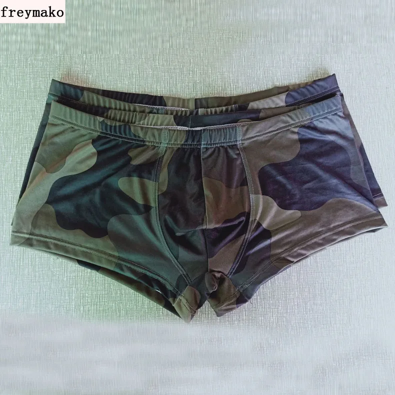 Military Style Underwear ultra Slim Camouflage Underpants Boxers shorts
