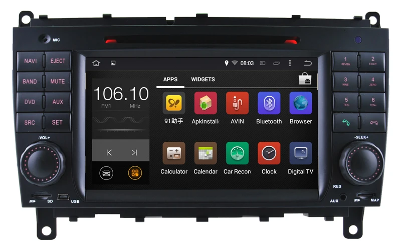 Best Android Car DVD Player for Mercedes-Benz CLK CLS with Raido GPS Navigation 2