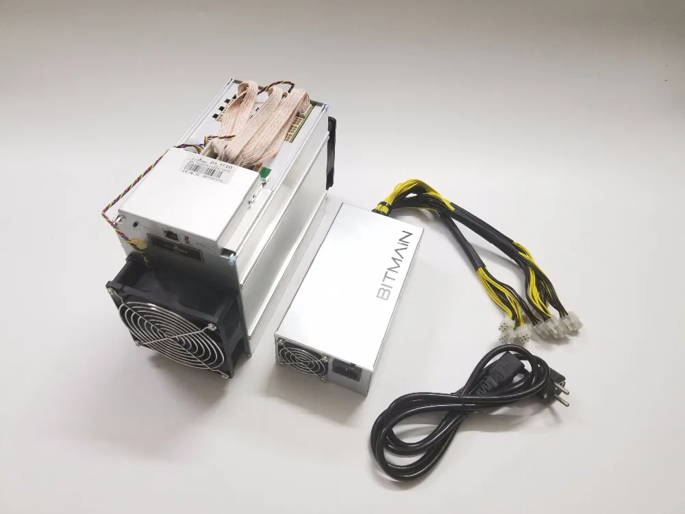 DASH Miner BITMAIN Antminer D3 17GH/s с bitосновной APW7 1800W Asic X11 Miner может майнить DASH и BTC монеты