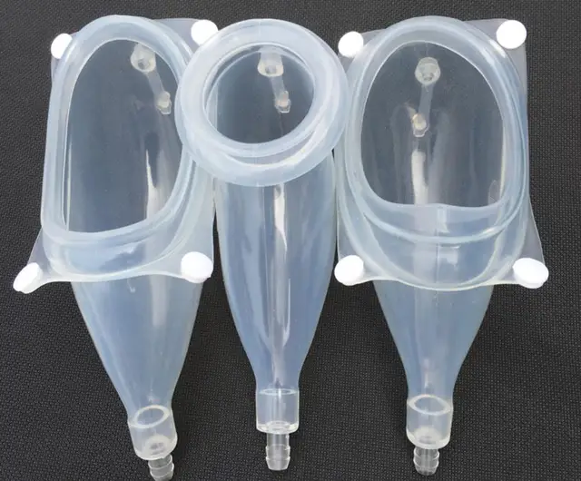 Silicone urinary male/female bedridden elderly hemiplegia urinal bag