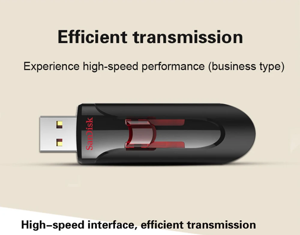 Флеш-накопители USB SanDisk, флеш-накопители, 16 ГБ, 32 ГБ, 64 ГБ, 128 ГБ, 256 ГБ, флеш-накопитель USB 3,0, флешка, флешдиск, USB ключ, u-диск для ПК