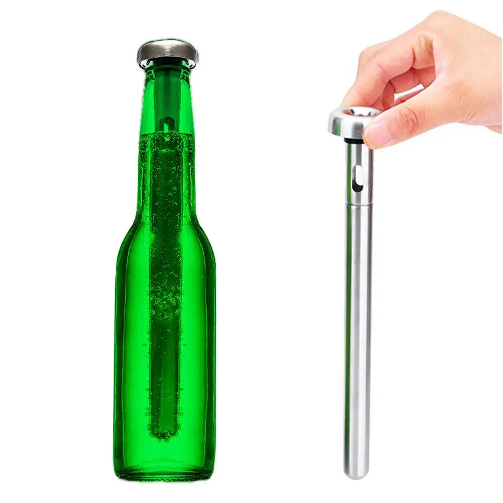 

21.5cm Stainless Steel Beer Wine Bar Drinks Fast Cooling Tool