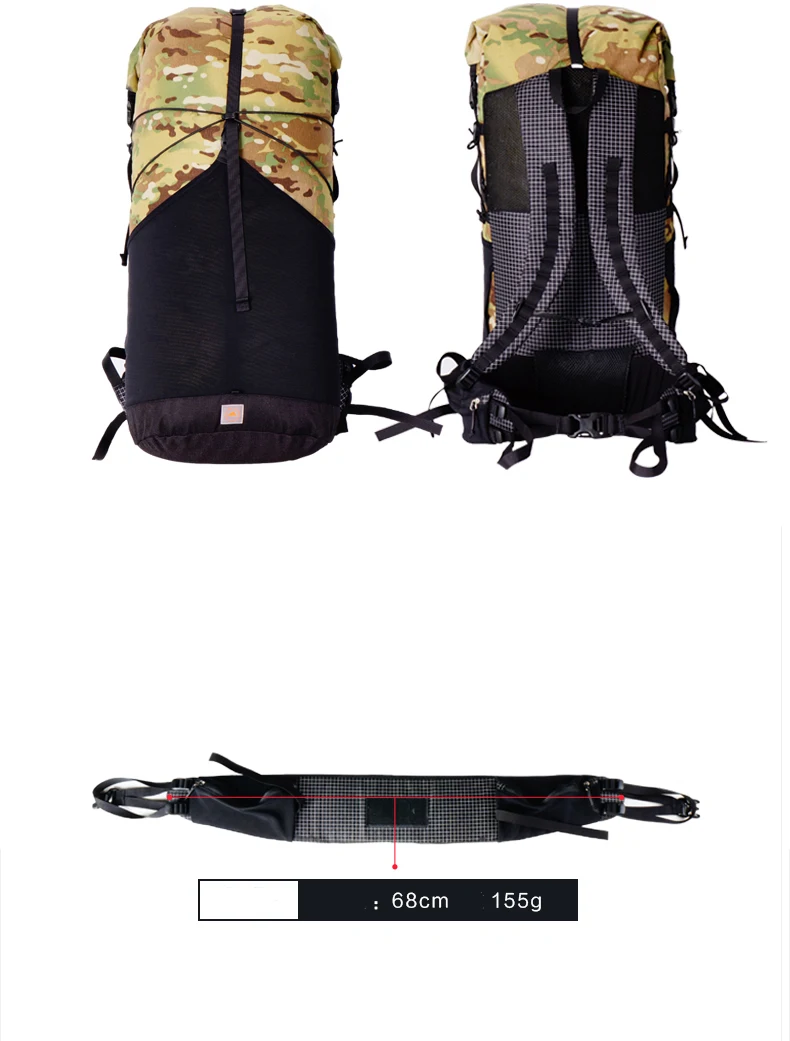 3F UL GEAR 35L рюкзак легкий портативный прочный походный Сверхлегкий походный X-PAC/СВМПЭ материал