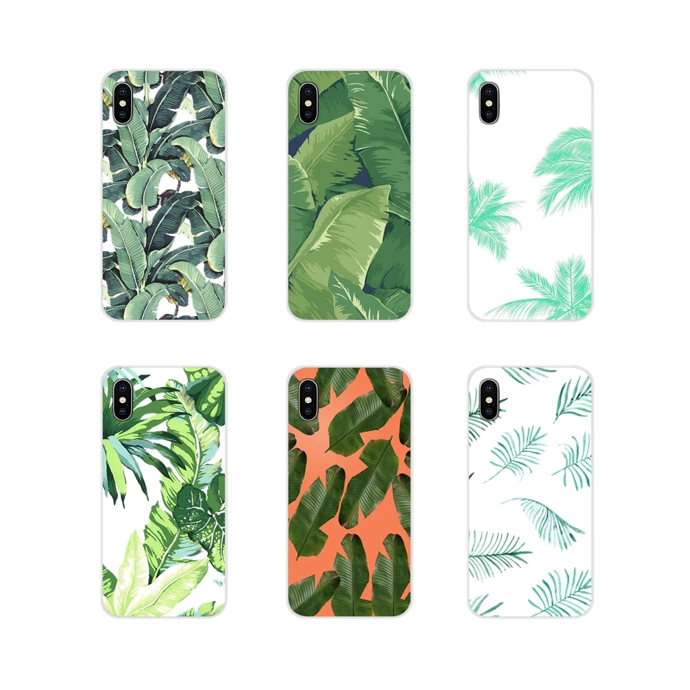 

Banana Leaf Accessories Phone Cases Covers For Samsung A10 A30 A40 A50 A60 A70 Galaxy S2 Note 2 3 Grand Core Prime