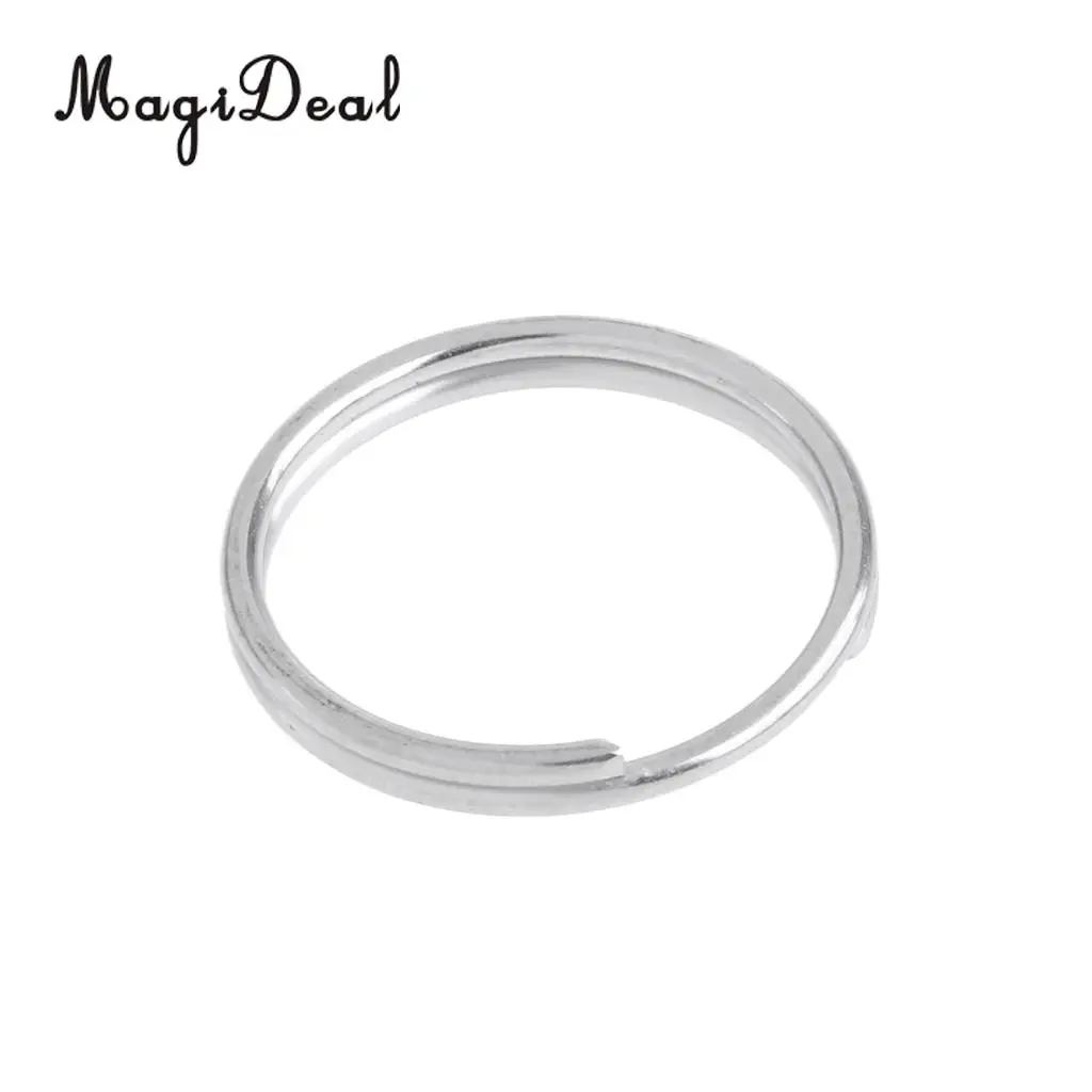 MagiDeal 10 Pieces 316 Stainless Steel Scuba Diving O Ring Water Sports Boat Keychain for Kayak Canoe Boating Rafting Dinghy