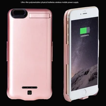 10000 мАч Power Bank Зарядное Внешняя Батарея Резервного Копирования Чехол Для Телефона Powerbank крышка Для iPhone 7 7 plus 4.7 ”Цвет Бесплатно доставка