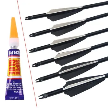 

Archery Glue Feather Sticky Adhesive Strong Multi-functional Hunting Shooting Bow Supplies Quick Dry Professional Repair Accesso
