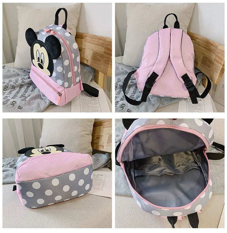 Mickey&Minnie Children Backpacks kindergarten Schoolbag Kids Backpack Children School Bags Baby Girls Boys Backpacks