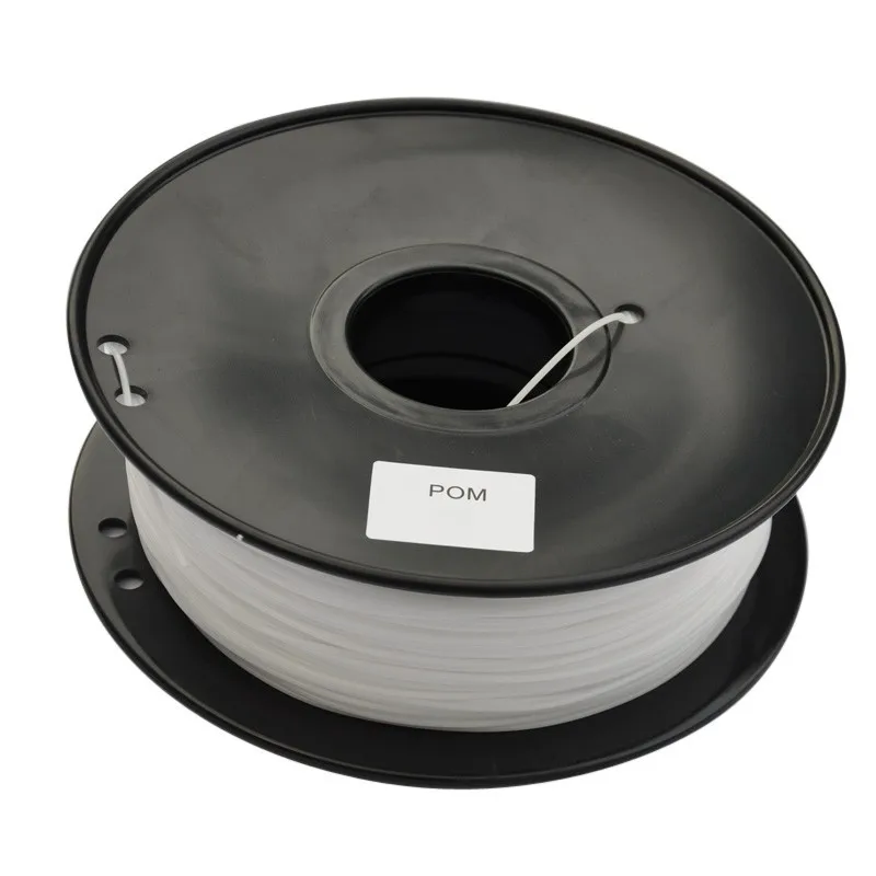 1 75mm 1KG Roll POM Filament Plastic Wire for 3d printer consumables