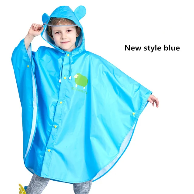 Kocotree Raincoat for Children Cartoon Kids Girls Rainproof Rain Coat