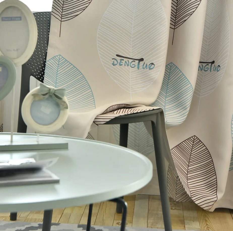 

Blackout Curtains With Tulle On The Window for The Bedroom Living Room Modern Luxury Tassel Drape Curtain Sheer Ivory