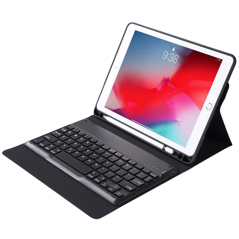 Чехол с клавиатурой со встроенным карандашом для Ipad Air 3Rd Gen/Ipad Pro 10,5 дюймов-Slimshell чехол с подставкой