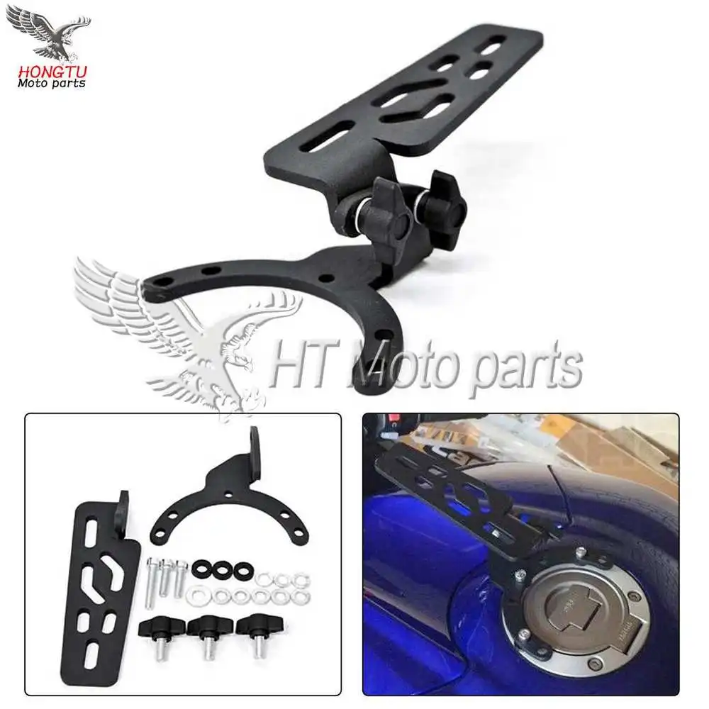 Motorcycle Adjustable Tank Mount Camera Bracket GPS phone