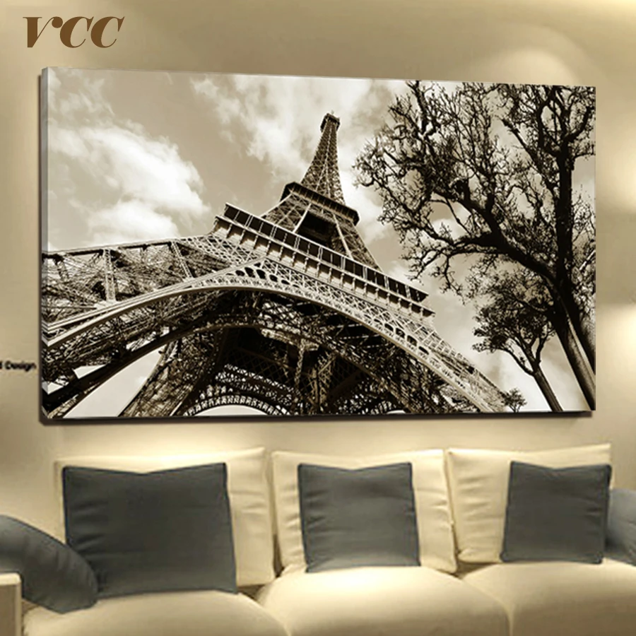 Buy Paris Eiffel Tower Canvas Art Picture,Wall Art