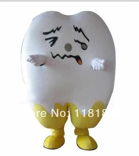 

MASCOT Painful Bad Tooth mascot costume custom fancy costume anime cosplay kits mascotte fancy dress carnival costume