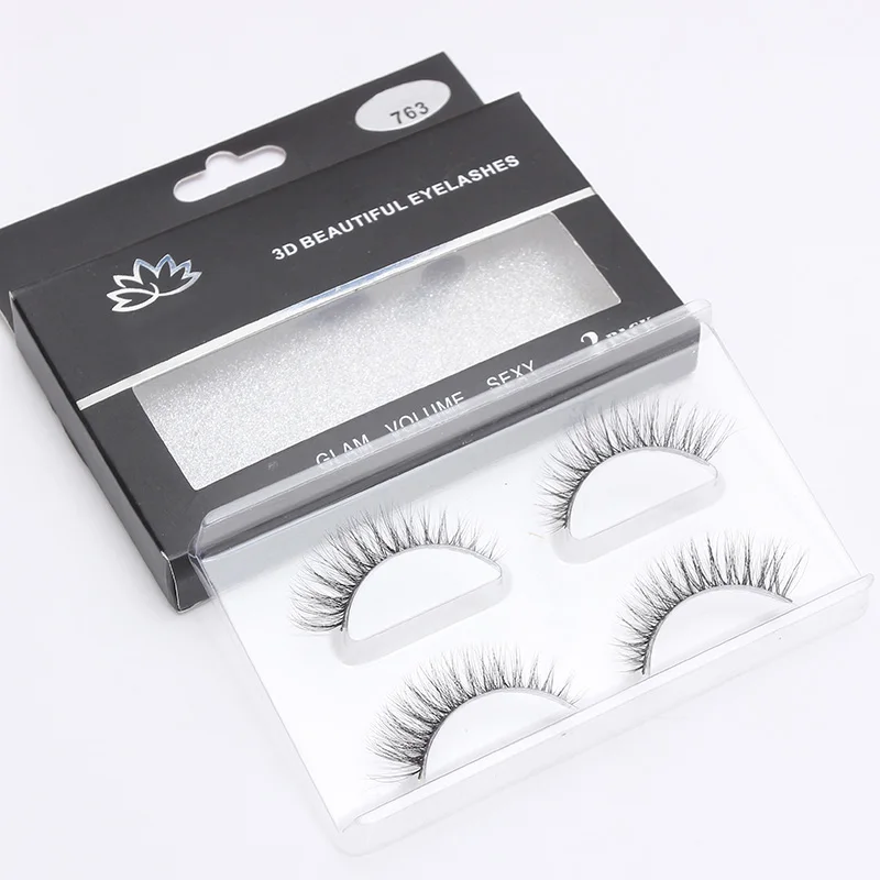 LEHUAMAO 2 Pairs 3D Mink Lashes Natural Long False Eyelashes Dramatic Volume Fake Lashes Makeup Eyelash Extension Silk Eyelashes LEHUAMAO 2 Pairs 3D Mink Lashes Natural Long False Eyelashes Dramatic Volume Fake Lashes Makeup Eyelash Extension Silk Eyelashes