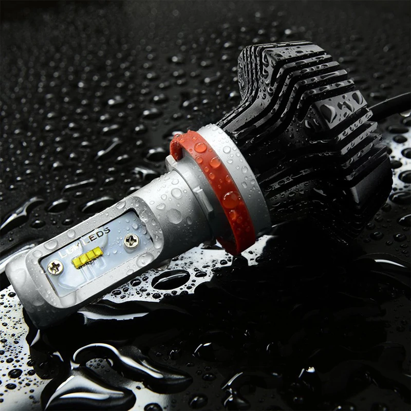 1 компл. H7 50 Вт 8000LM G7 светодио дный фар 16SMD LUXEON зэс LUMI чип 7th без вентилятора 6500 К