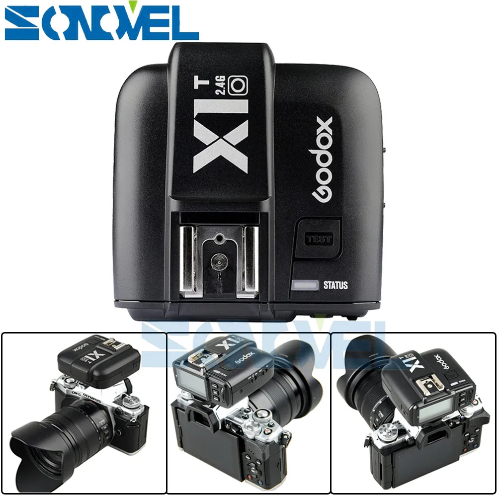 Godox Mini Speedlite TT350O+ X1T-O передатчик ttl HSS GN36 вспышка для камеры Olympus/Panasonic Micro 4/3 M4/3 камера s с подарком - Цвет: Only X1TO