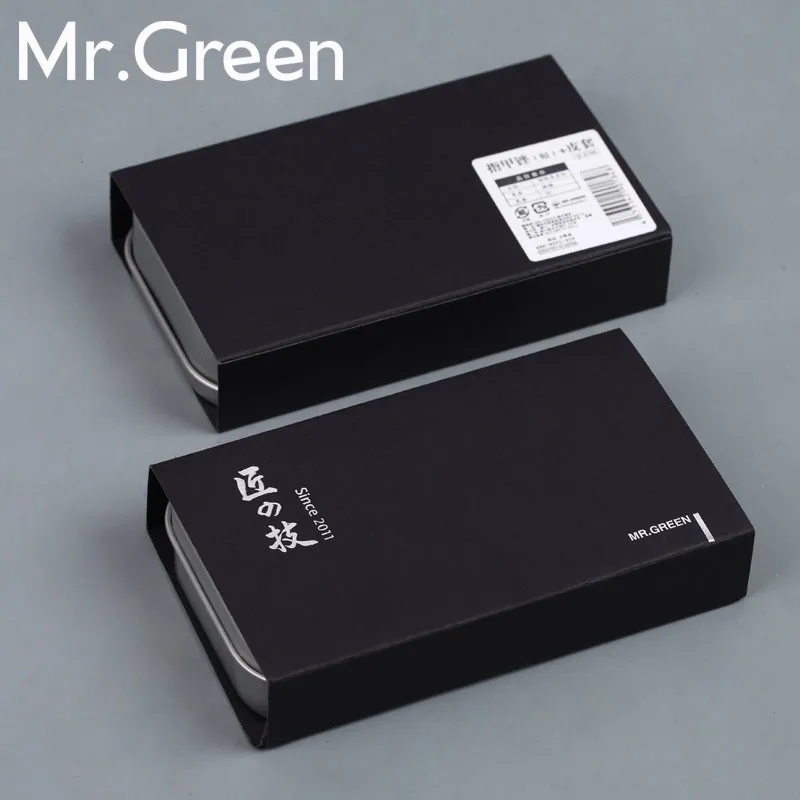 MR. GREEN пилка для ногтей из нержавеющей стали профессиональный инструмент