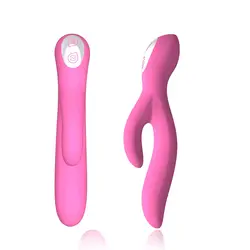 Секс-шоп g-вибратор силиконовый двойной вибрации клиторальный стимулятор Секс-игрушки для женщины массаж тела взрослых продукт секса