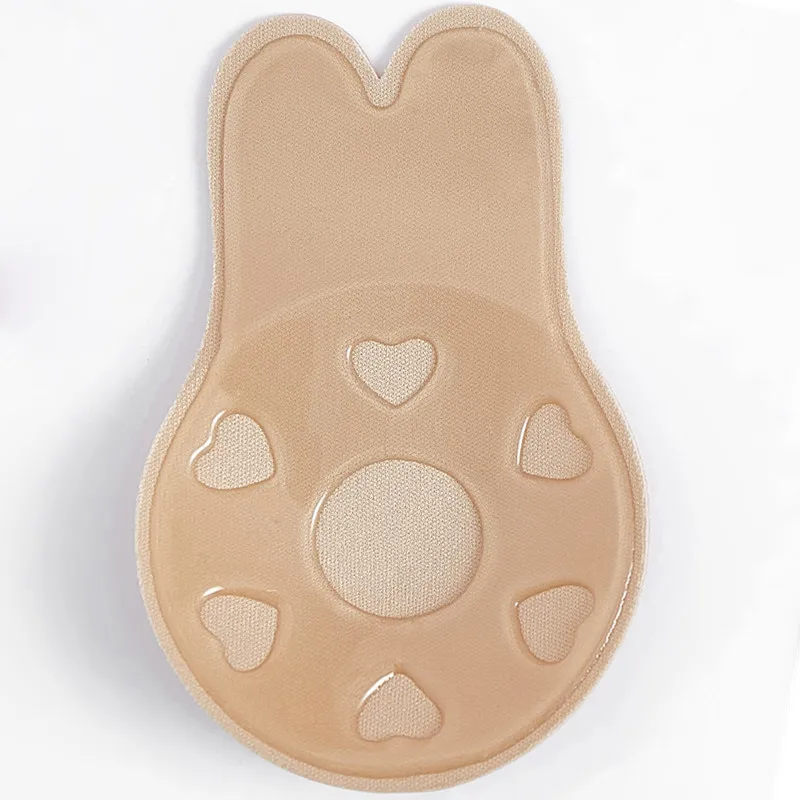 8 2pcs Bikini Pads Swimwear Women Bra Self Adhesive Silicone Push Up Lifting Chest Sticker 2019 Swimsuit Nipple Cover Bikinis 