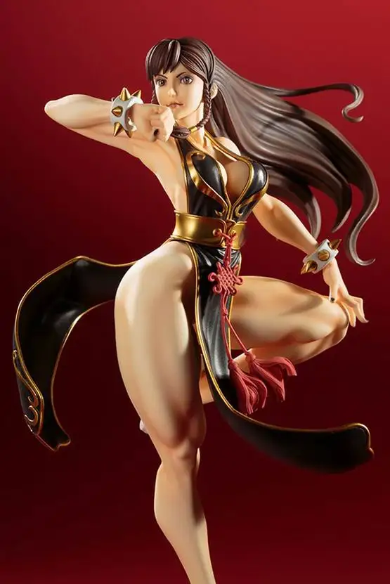 Bishoujo статуя CHUN LI боевой костюм ПВХ фигурка Коллекционная модель игрушки