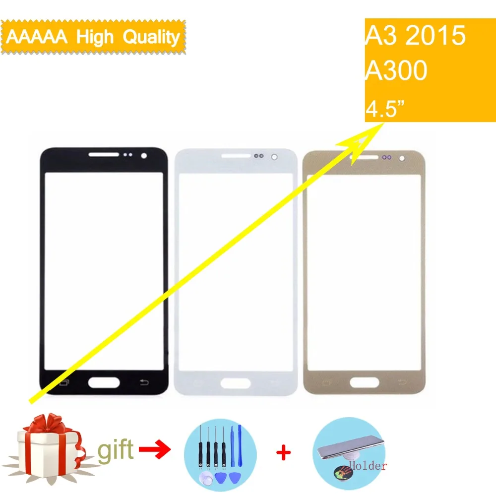 Сенсорный экран A3 для Samsung Galaxy 2015 A300 A300H A300M A300F передняя панель стеклянная линза