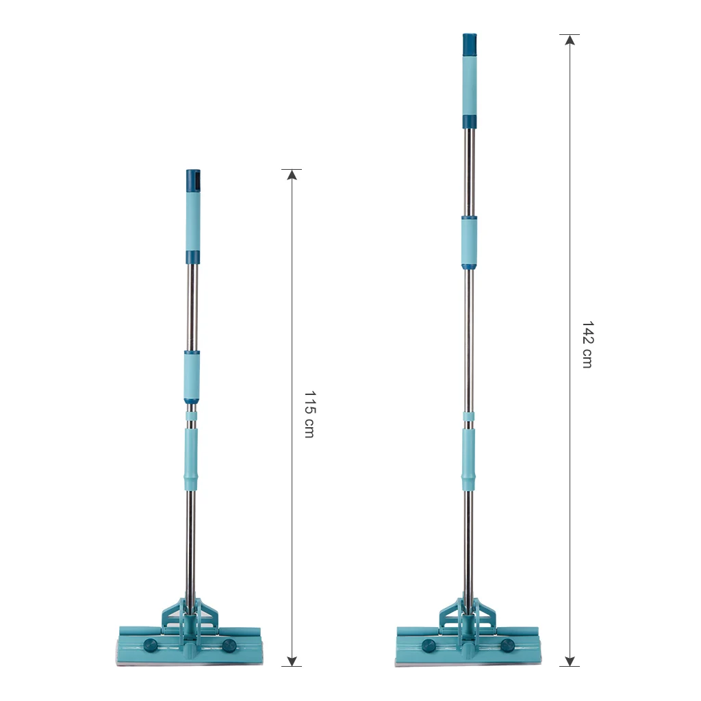 Finether однороликовая губчатая Швабра ПВА из нержавеющей стали впитывающая Швабра для пола влажная швабра с легким отжимом для домашнего окна